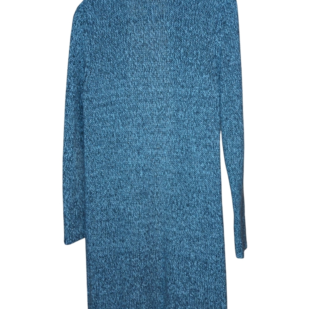 Apt 9 Open Front Charcoal Cardigan Size Large - Picture 2 of 6